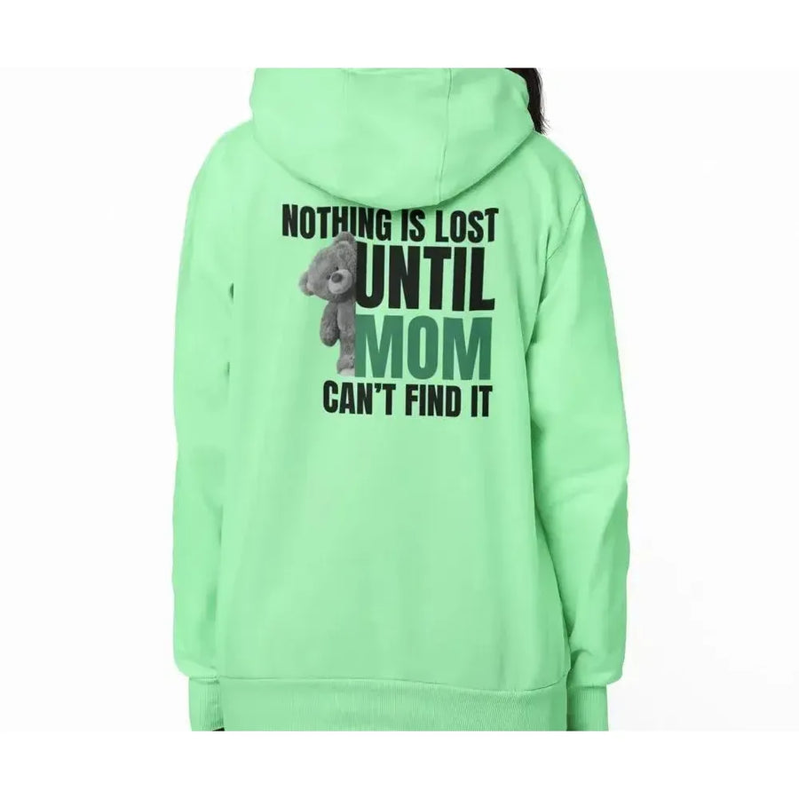 MOM (Nothing is lost) Funny - Premium Soft Hoodies (Full-Zip)-Shirt in a Cup