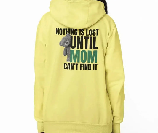 MOM (Nothing is lost) Funny - Premium Soft Hoodies (Full-Zip)-Shirt in a Cup