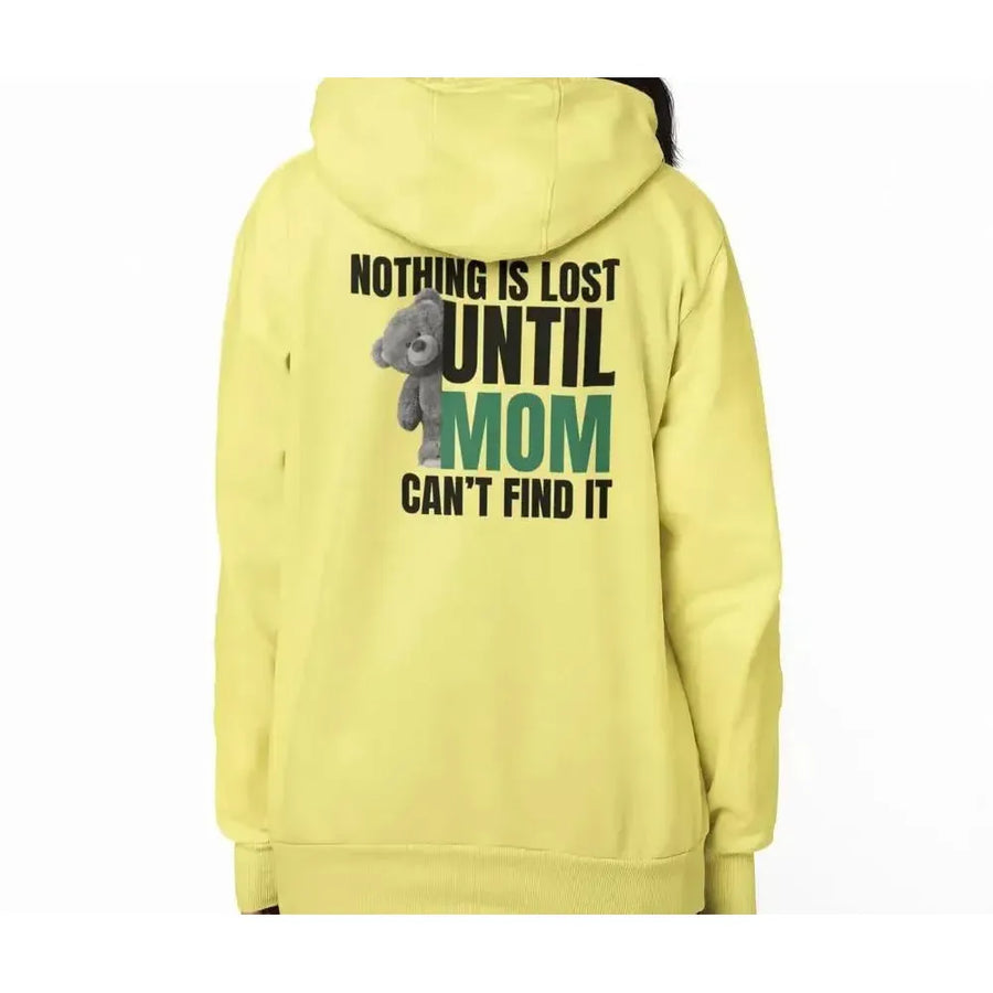 MOM (Nothing is lost) Funny - Premium Soft Hoodies (Full-Zip)-Shirt in a Cup