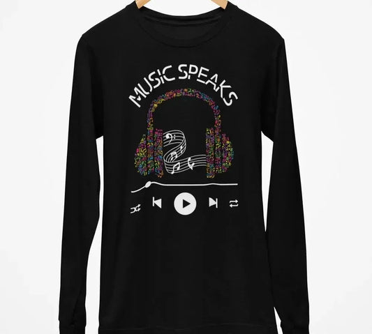 Music Speaks - Soft Premium Shirts-Shirt in a Cup