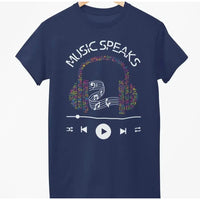 Music Speaks - Soft Premium Shirts-Shirt in a Cup