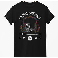 Music Speaks - Soft Premium Shirts-Shirt in a Cup