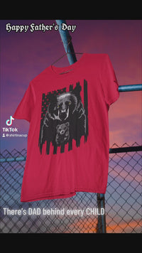 American Dad Bear - Premium Soft Shirts