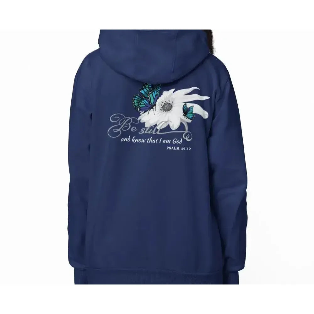 PSALM 46:10 - Premium Soft Hoodies (Full-Zip)-Shirt in a Cup