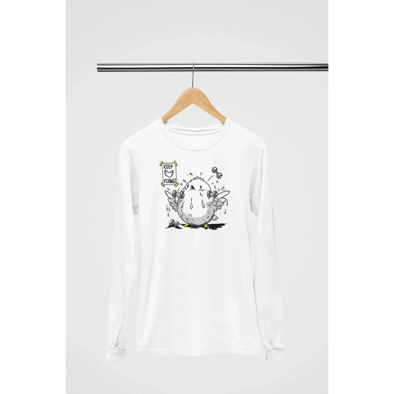 WORKOUT COLLECTION - Bird (hand drawn)-Shirt in a Cup