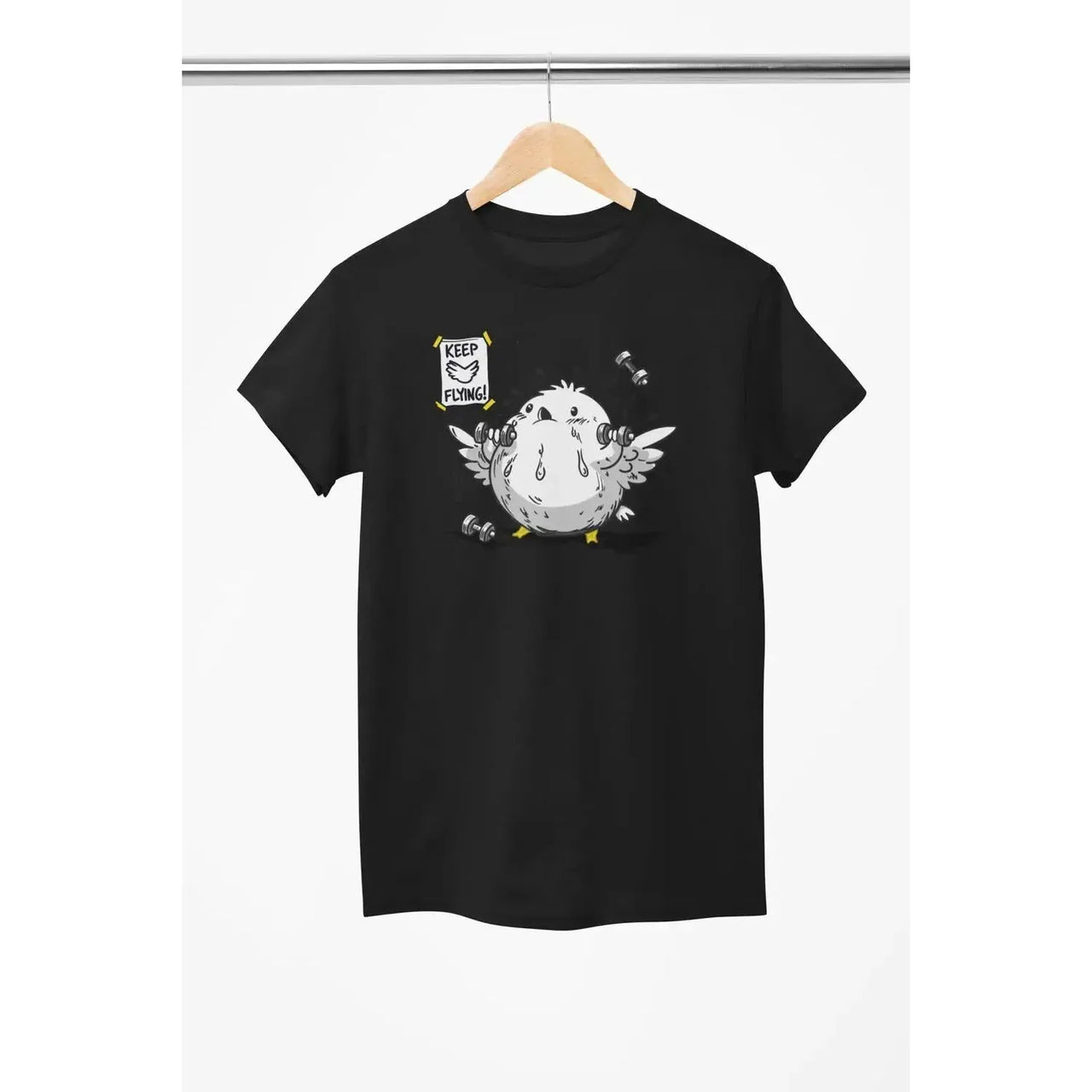 WORKOUT COLLECTION - Bird (hand drawn)-Shirt in a Cup