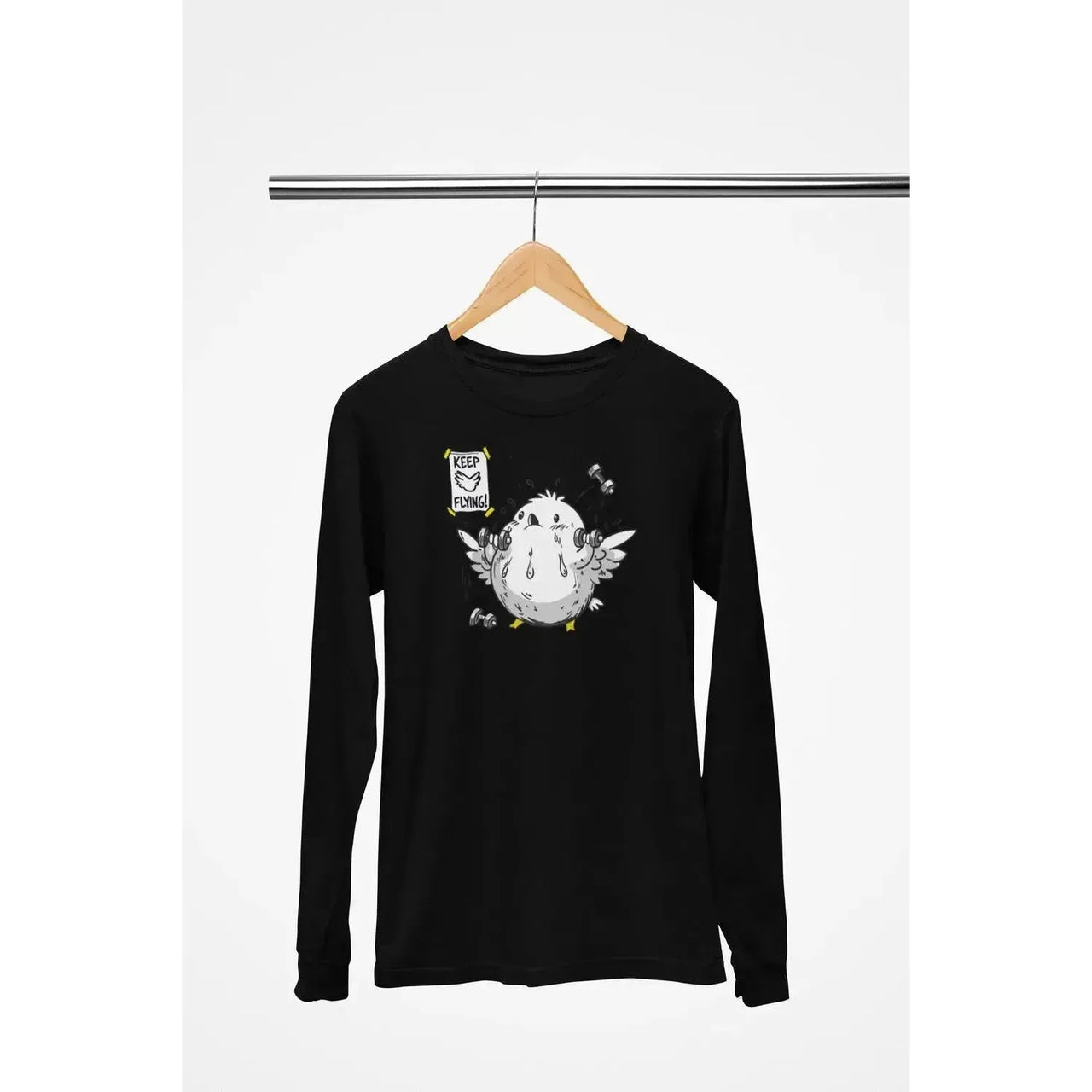 WORKOUT COLLECTION - Bird (hand drawn)-Shirt in a Cup