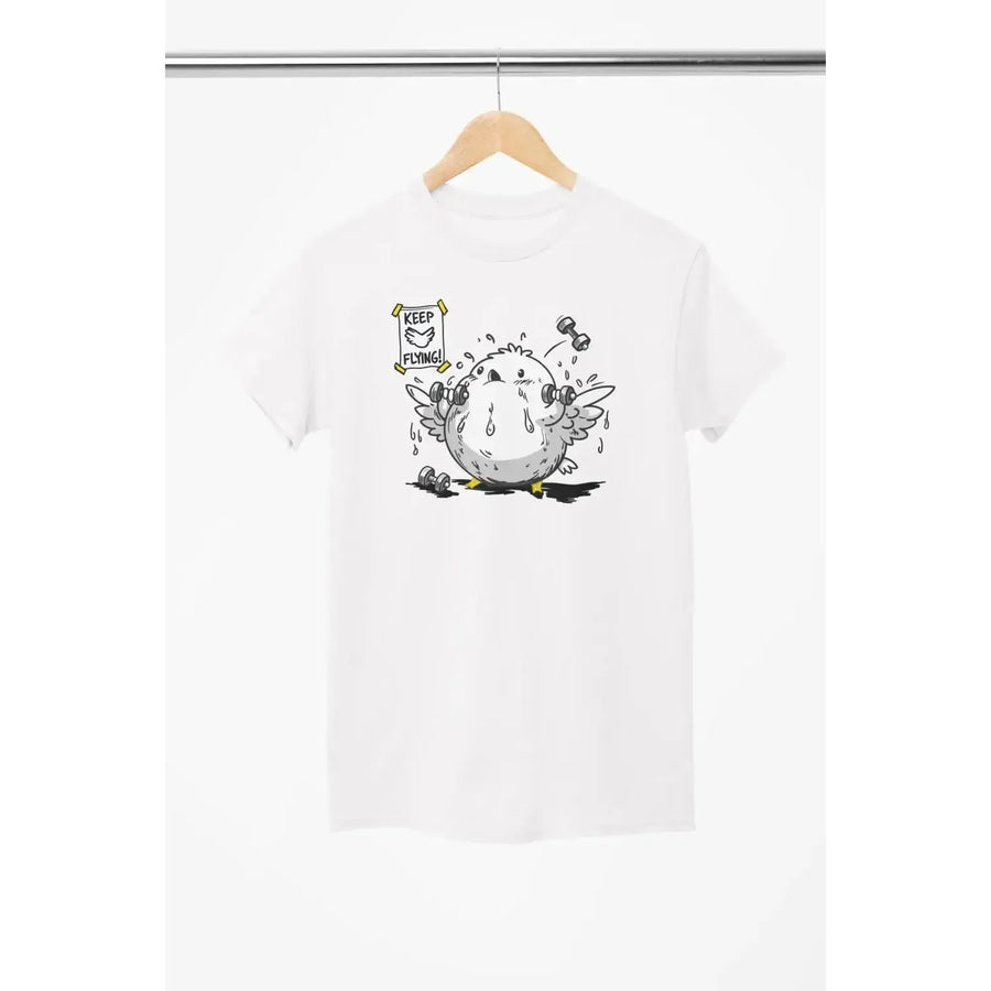 WORKOUT COLLECTION - Bird (hand drawn)-Shirt in a Cup