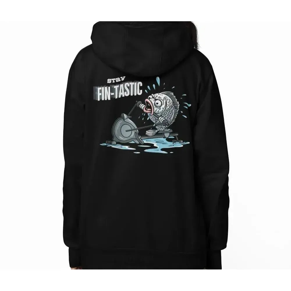 WORKOUT COLLECTION - Fin-Tastic Hoodie (Full-Zip)-Shirt in a Cup