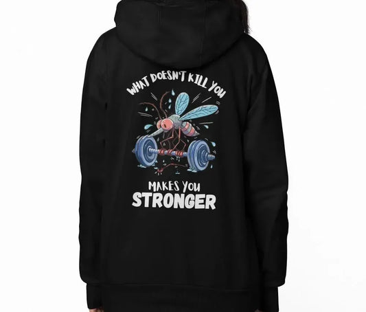 WORKOUT COLLECTION - Mosquito Strong Hooodie (Full-Zip)-Shirt in a Cup
